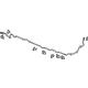 GM 87831177 Fluid Pipe, Front