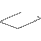 GM 84810473 Glass Weatherstrip