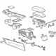 GM 22815365 Console Assembly, Jet Black, Front
