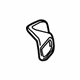 GM 23135928 Handle Bezel, Black, Front