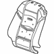 GM 23103682 Seat Back Pad, Front