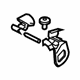 GM 23266438 Release Handle, Black, Front