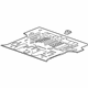 GM 23347410 Rear Floor Pan