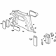 GM 10328565 Lower Quarter Trim, Rear Driver Side