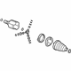 GM 22724177 Inner CV Joint, Rear