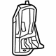 GM 22904200 Floor Duct, Passenger Side