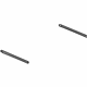 GM 20805903 Fixed Glass Side Seal, Driver Side