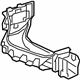 GM 42492279 Upper Trim, Dark Gray, Driver Side