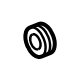 GM 84583310 Power Steering Cooler Grommet