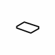 GM 15853235 Switch Bezel, Titanium