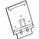 GM 22791364 Seat Back Panel, Front