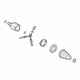 GM 22728639 Inner CV Joint, Front Driver Side