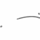 GM 13318102 Upper Molding, Passenger Side, Wood