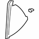 GM 13275264 Side Cover, Black, Driver Side