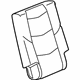 GM 23450216 Seat Back Cover, Rear
