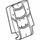 GM 23470765 Seat Back Pad, Rear