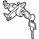 GM 19316513 Lock Cylinder, Passenger Side