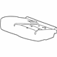 GM 84454565 Seat Cushion Pad, Rear