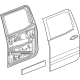 GM 84850526 Door Shell, Rear Driver Side
