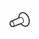 GM 22980296 Fan Shroud Bolt