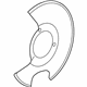 GM 23377440 Splash Shield, Front Passenger Side