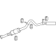 GM 84182486 Muffler W/Tpipe