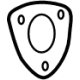 GM 23136310 Muffler W/Tpipe Gasket