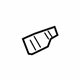 GM 92230862 Hinge Bumper