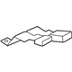 GM 19301287 Outer Buckle, Front Driver Side