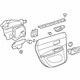 GM 15853661 Door Trim Panel, Rear Passenger Side