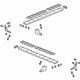 GM 22905644 Running Board, Black