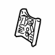 GM 20998154 Tensioner Cover