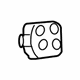 GM 10394830 Radio Switch, Passenger Side