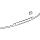 GM 42726400 Upper Molding, Black, Rear