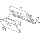 GM 84875816 Glove Box Assembly, Jet Black