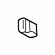 GM 12531865 Lock Knob, Rear