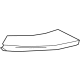 GM 84845937 Upper Cover, Black, Driver Side