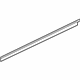 GM 25804696 Belt Weatherstrip, Front Outer Driver Side