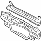 GM 12481607 Panel Below Lid, Rear