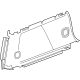 GM 84981367 Lower Quarter Trim, Jet Black, Rear Driver Side