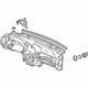 GM 15197407 Instrument Panel, Oak