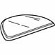 GM 23431754 Cluster Visor, Black; Titanium