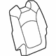 GM 22958283 Seat Back Cover, Titanium, Rear Passenger Side