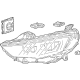 GM 39209174 Headlamp Assembly, Driver Side