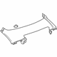 GM 23320886 Upper Trim Panel, Black, Rear