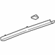 GM 20979889 Upper Gate Trim, Black