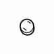 GM 20921397 Mirror Switch Knob, Black