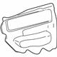 GM 15212776 Water Deflector, Inner Driver Side