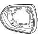 GM 42725590 Bezel, Rear Driver Side