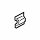 GM 19316282 Tank Shield Clip